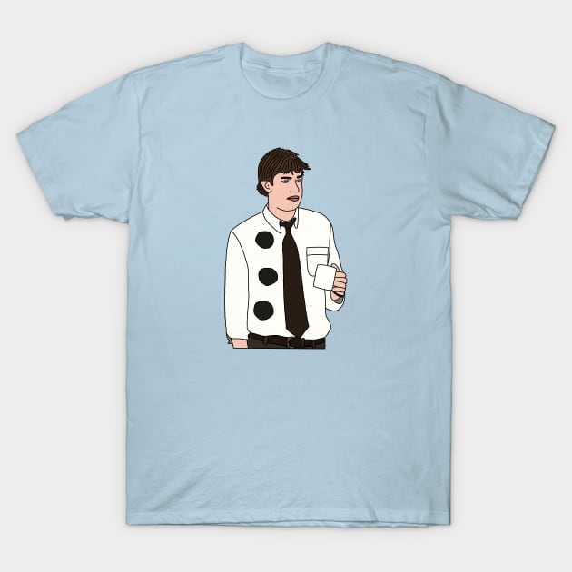 Jim Halloween The Office T-Shirt by Eclipse in Flames